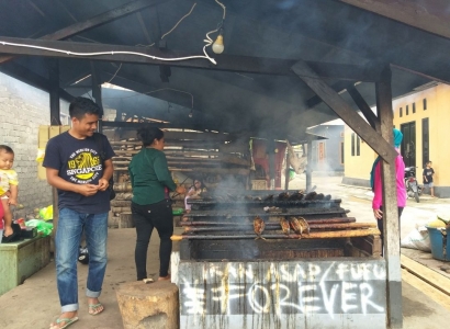 Mengintip Proses Pembuatan Ikan Cakalang Fufu di Halmahera Selatan