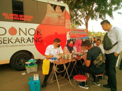 Aksi Sosial BNNP Aceh, Donor Darah Sumbang 23 Kantong