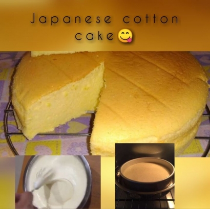 Japanese Cotton Cake, Resep Super Simple Anti Gagal!
