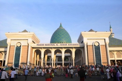 Solusi Masjid Al-Akbar Surabaya untuk Jamaah Salat Idul Adha 2020