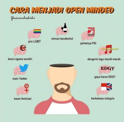 Salah Kaprah Mengenai "Open Minded"