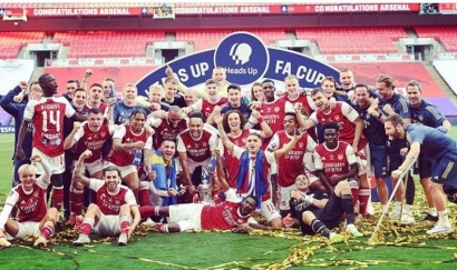 Final Piala FA CUP 2019/2020: Arsenal Berhasil Mempecundangi Chelsea
