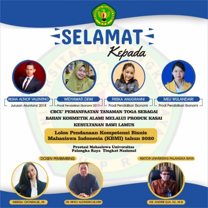 Kasai Kesultanan Bawi Lamus Unjuk Gigi Pertama Kali dalam KBMI Nasional Mewakili Universitas Palangkaraya Tahun 2020