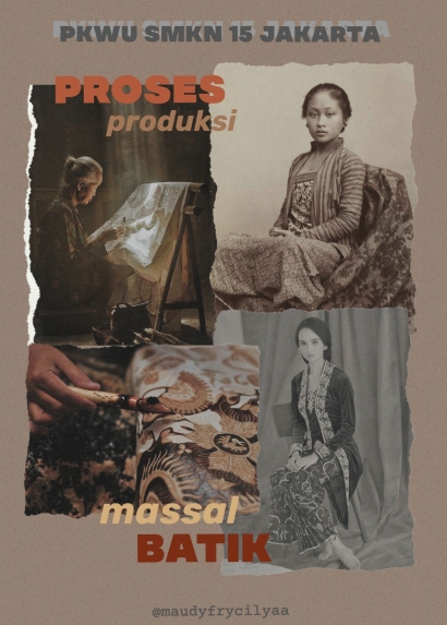 Proses Produksi Massal Batik