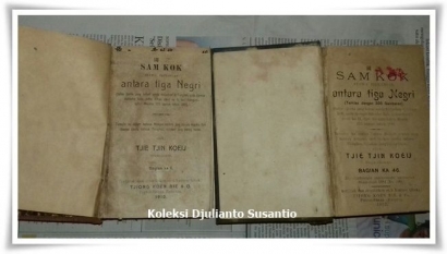 Merawat Buku Kuno Sam Kok Terbitan 1910