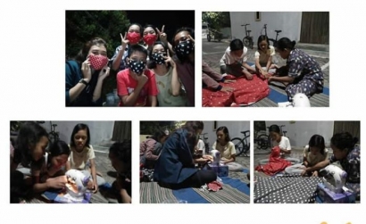 KKN UNDIP di Semarang Mengadakan Kegiatan Pelatihan Membuat Masker Kain 3 Lapis hingga Sosialisasi New Normal