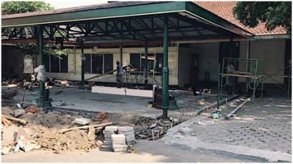 Perbaikan Bangunan Pakualaman YogyakartaMempertahankan Bentuk Asli Peninggalan