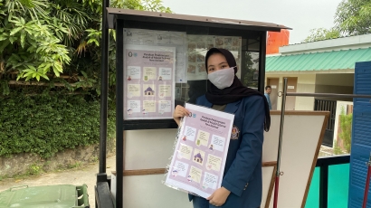 Mahasiswa Undip Patuhi Protokol Kesehatan dan Kelola Limbah Cair Rumah Tangga Bersama Warga Tangerang Selatan