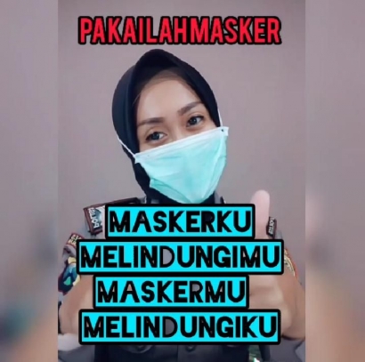 Kreatif, Video Himbauan Tatanan Pola Hidup Baru Karya Polwan Polres Bangkalan Viral di Media Sosial!