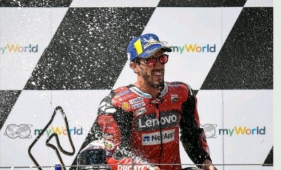 MotoGP Austria: Kemenangan ke-50 Ducati dan Podium Perdana Suzuki