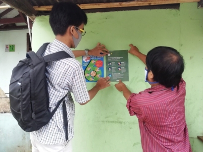 Cerita Mahasiswa KKN-T IPB: Membantu Penerapan New Normal di Kelurahan Bondongan, Kota Bogor
