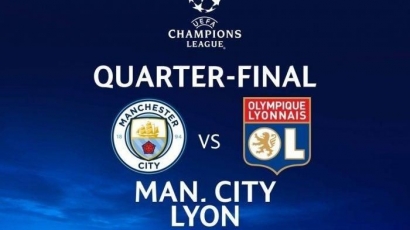 Akankah Hujan Gol Manchester City Vs Olimpique Lyon