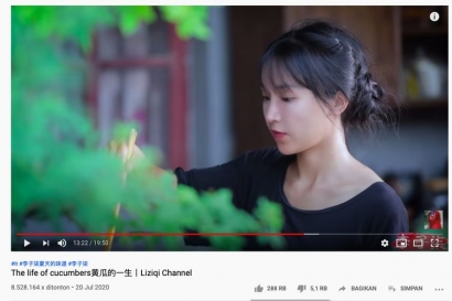 YouTuber Cantik Asal China "Menggoda" Saya