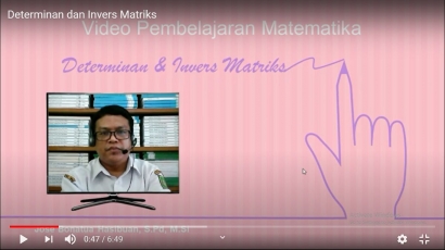 Belajar Matematika di YouTube Pak Guru