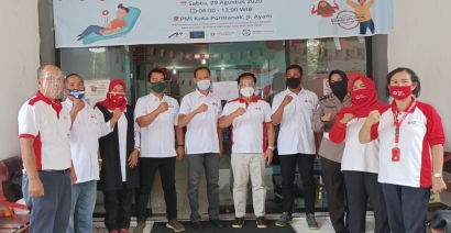 DPD FKDB Kalimantan Barat Lakukan Giat Sosial Donor Darah