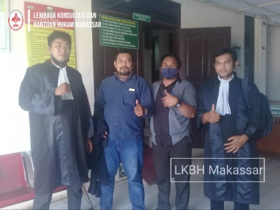 LKBH Makassar Kecewa Jaksa Tidak Dapat Hadirkan Saksi Korban di Persidangan Penganiayaan