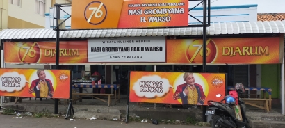 Sensasi Nasi Grombyang H Warso Pemalang