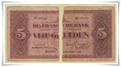 Pada 1950 Uang Kertas Dipotong Dua Bagian, Dikenal sebagai "Gunting Sjafruddin"