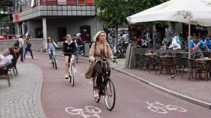 Infrastruktur yang Memanjakan Pesepeda di Belanda