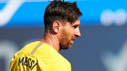Latihan Perdana, Bukti Profesional Lionel Messi