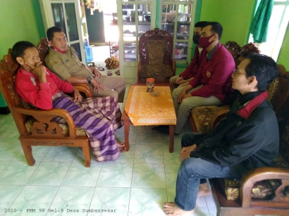 Mahasiswa PMM 98 UMM Lakukan Koordinasi Pelaksanaan Kegiatan di Dusun Krajan