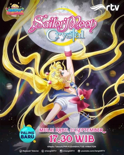 Sailor Moon Tayang di RTV dan Bioskop
