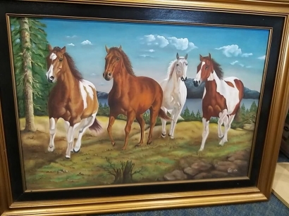 Kuda-kuda Cantik Lukisan Ibuku, di Tahun Shio Kuda 2014