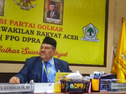 Pembatalan MoU Multiyears, Fraksi Golkar DPRA Siap Konfrontir dengan Pemerintah Aceh