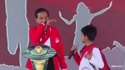Jokowi dan Anak yang Ingin Menjadi YouTuber Sukses
