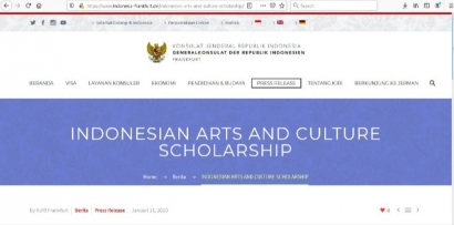 Cara Baru Indonesia Terapkan Diplomasi Publik: Indonesian Arts and Culture Scholarship (IACS)