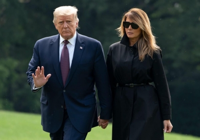 Trump dan Istrinya Positif Covid-19, Pelajaran untuk Pilkada 2020