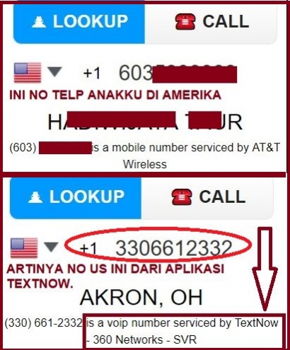Jangan Terkecoh! Scammer Nigeria dan Indonesia Pakai No Telepon USA