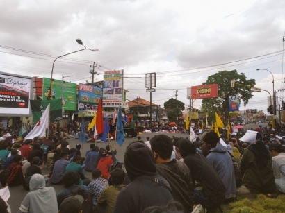 Balada Perseteruan dari Aksi Omnibus Law di Yogyakarta