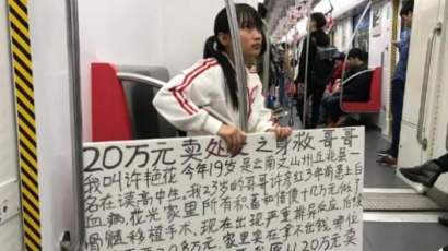 Kisah Nyata: Yuan-Hua, Gadis SMA yang Melego Keperawanannya di Tempat Ramai
