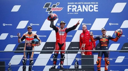 Petrux Juara Wet Race MotoGP Perancis, Motor V4 Berjaya!