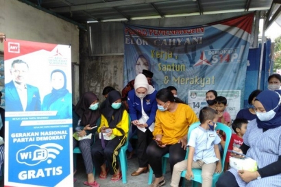Luar Biasa! Demokrat Pasang 31 Titik Wifi Gratis di Kota Surabaya bagi Pelajar