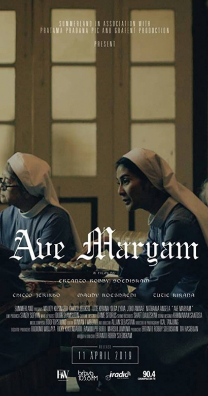 Cinta dan Janji pada Tuhan dalam "Ave Maryam" (2018)