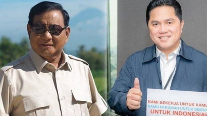 Jalan Prabowo Makin Mulus, Erick Tohir Masih Niat Nyapres?