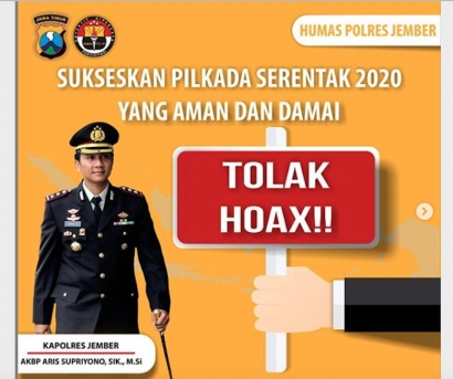 Polisi Sahabat Mahasiswa, Demo Tolak Omnibus Law Jember Damai