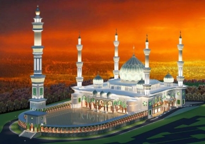 Masjid Sangat Megah di Kota Kecil, Mubazirkah?