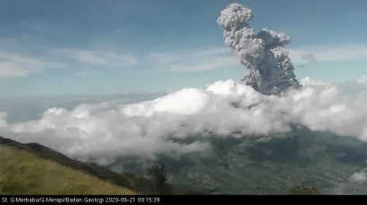 Perjalanan Aktivitas Merapi, dari Waspada ke Siaga