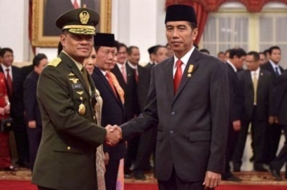 Presiden Joko Widodo Beri Gelar Gatot Nurmantyo dan Sejumlah Tokoh