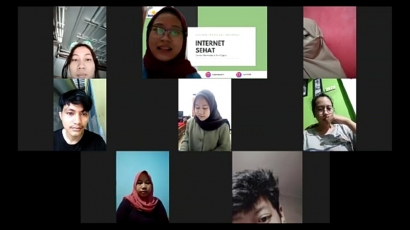 KKN STMIK Nusa Mandiri Teknologi Informasi, "Internet Sehat, Cerdas Bermedia Sosial di Era Digital"