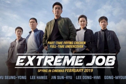 "Extreme Job" (2019), Pahlawan Berkedok Tukang Ayam Goreng