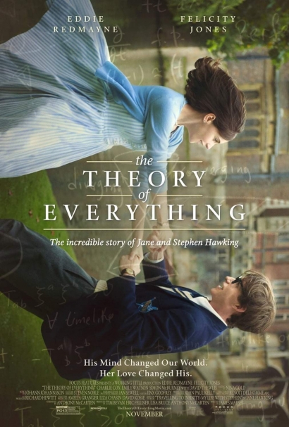 Stephen Hawking dalam The Theory of Everything