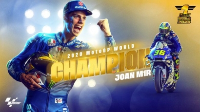 Joan Mir, "Si Tukang Tikung" Jadi Juara Dunia MotoGP 2020