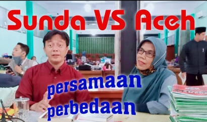 Persamaan dan Perbedaan Bahasa Sunda dengan Bahasa Aceh, Sinonim dan Homonim Sunda dan Aceh