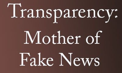 Transparansi: Induk dari Berita Palsu?