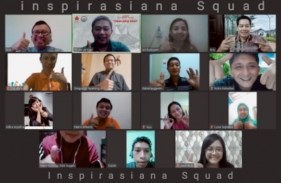 Silaturahmi Perdana Komunitas "Inspirasiana Squad"