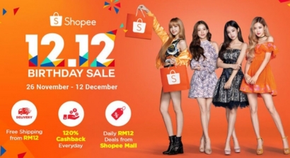 Shopee Birthday Ads that Bring Many Surprise